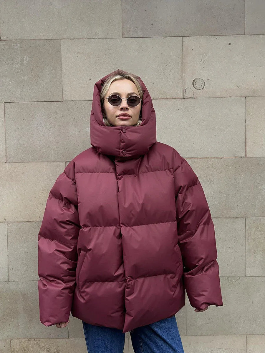 The Aspen Cloud Oversized Puffer Jacket - TEVQA