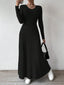 Ribbed Knit Maxi Dress - View 7 | TEVQA