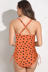 Ruffle One Piece Swimsuit - TEVQA