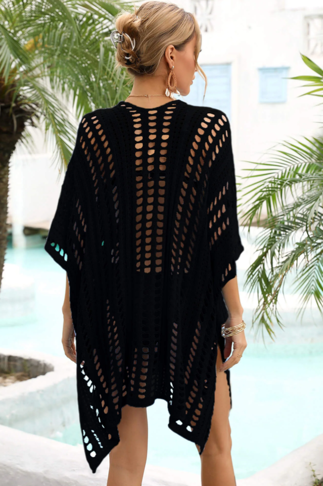 Side Slit Dolman Sleeve Cover-Up | Dress In Beauty