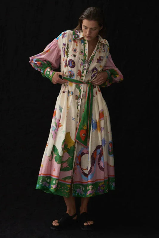 The Seeker Shirt Dress - TEVQA