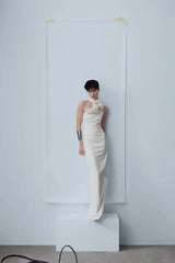 Frances Floral Applique Maxi Dress - View 14 | TEVQA