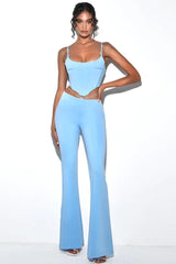 Tristyn Strap Corset Top + Pants Set - TEVQA