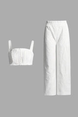 Lya Top + Pants Set - TEVQA