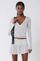 Yvette Top + Skirt Set - TEVQA