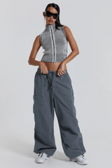 Vintage Parachute Cargo Pants | Dress In Beauty