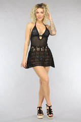 Crochet mini dress - View 10 | TEVQA