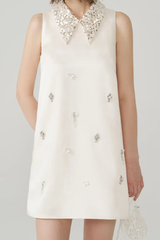 Elif Sleeveless Diamond Mini Dress | Dress In Beauty