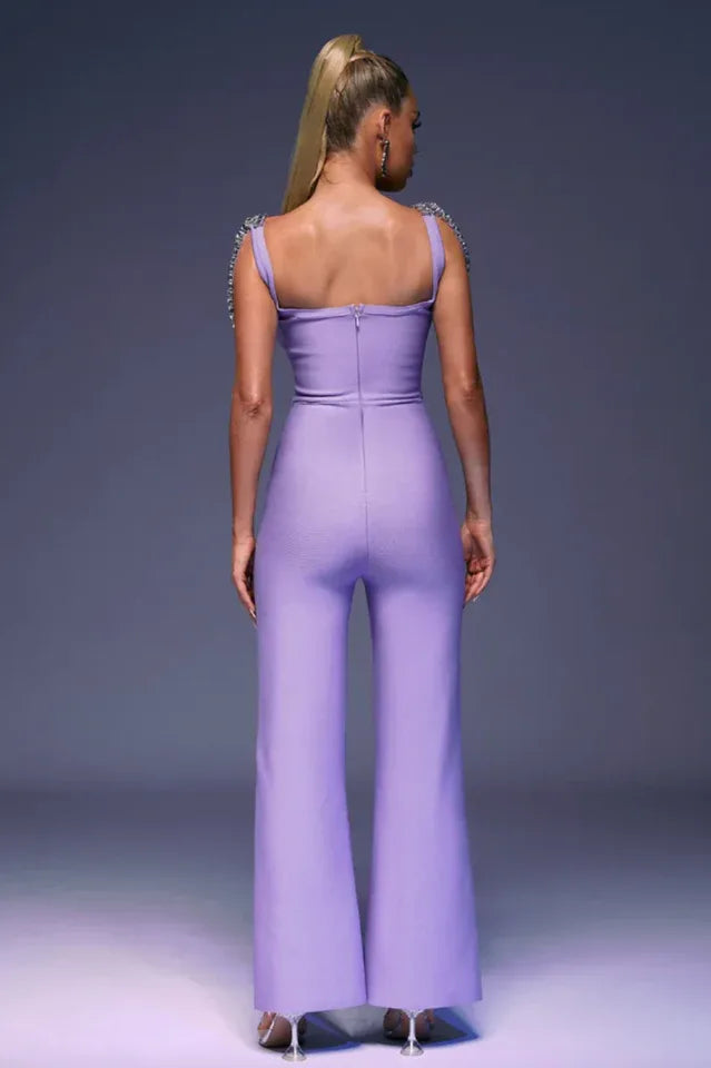 Wendy Bandage Jumpsuit - TEVQA