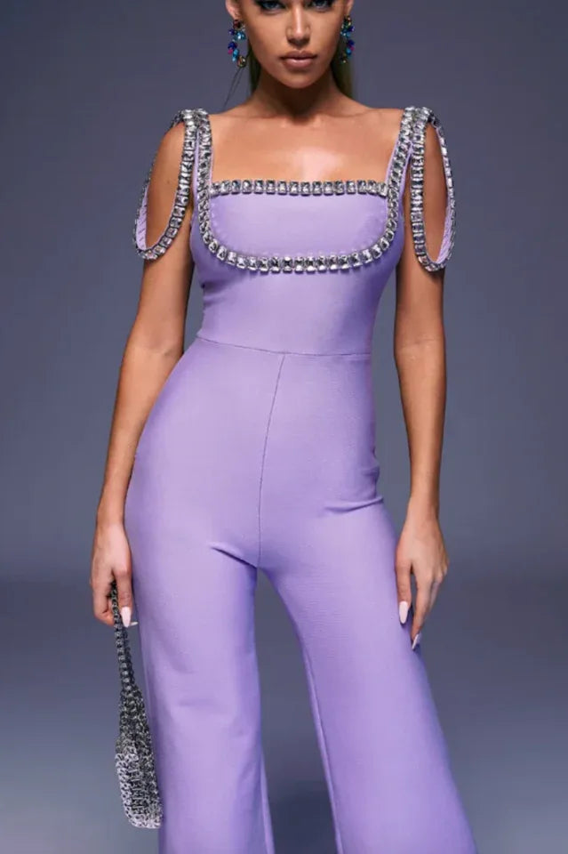 Wendy Bandage Jumpsuit - TEVQA