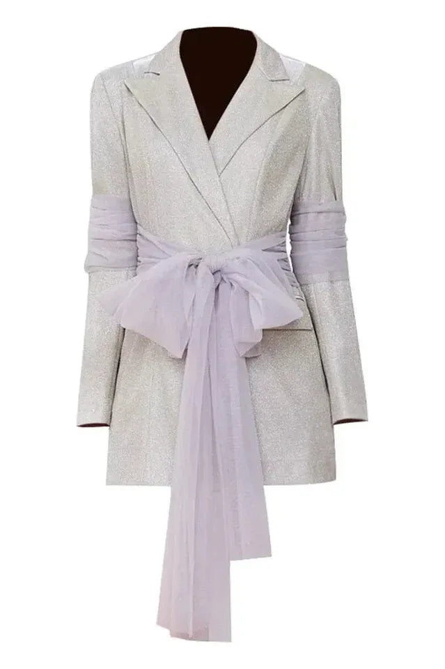 The Nightingale Long Sleeve Blazer - TEVQA