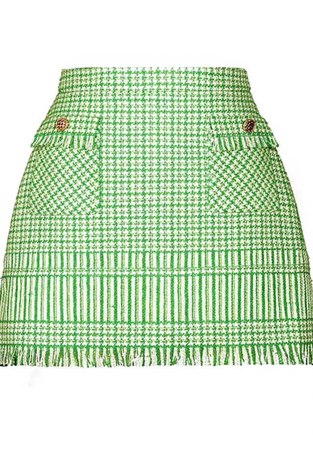 Textured Double Breasted Blazer & Skirt Set | Dress In Beauty