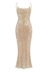 Sequin Slip Maxi Dress | Dress In Beauty