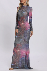 Sparkly Rhinestones Dress With Scarf | Dress In Beauty