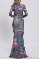 Rhinestone embellished mermaid dress - View 7 | TEVQA