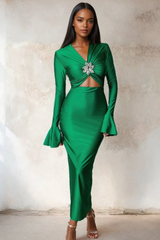 Monique Front Cut Out Maxi Dress | Dress In Beauty