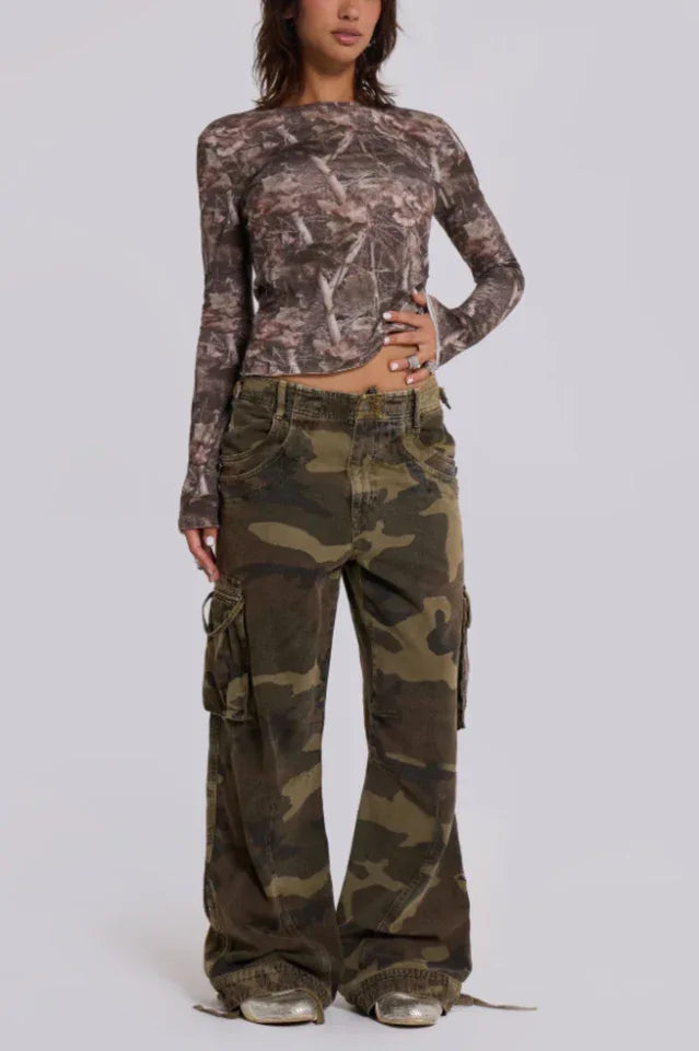 Trooper Camo Cargo Pant - TEVQA