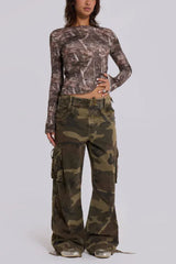Trooper Camo Cargo Pant - TEVQA