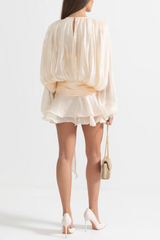 Ruffled Mini Dress With Flowing Silhouette | Dress In Beauty