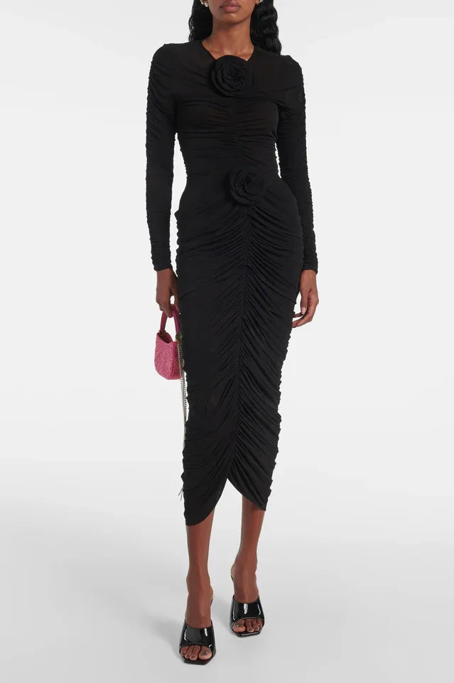 Laure Ruched Skirt Set - View 10 | TEVQA