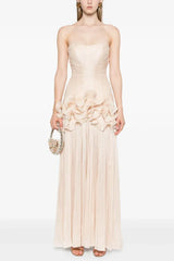 Ana Radu Ruffle-Detail Dress - TEVQA