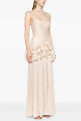 Ana Radu Ruffle-Detail Dress - TEVQA