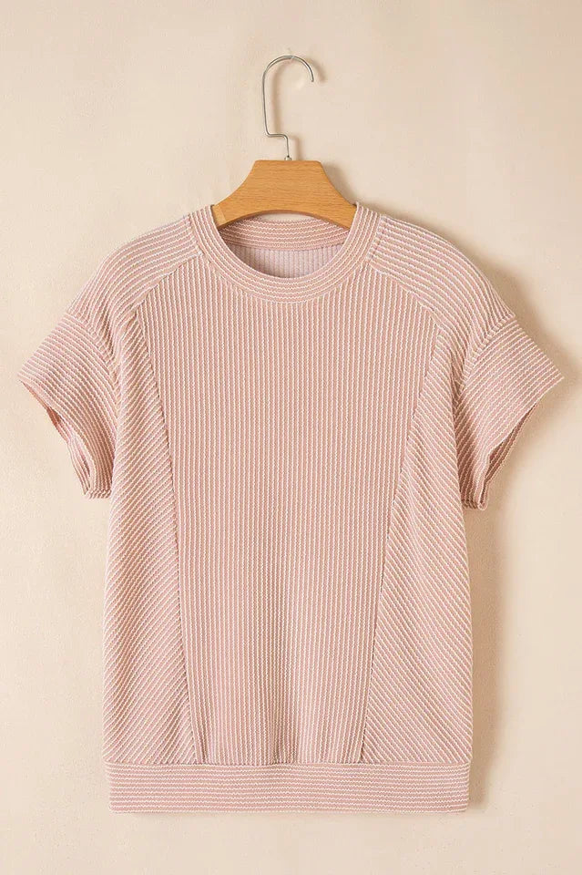Women's Knit Lounge Set - View 16 | TEVQA