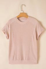 Women's Knit Lounge Set - View 16 | TEVQA