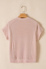 Women's Knit Lounge Set - View 17 | TEVQA