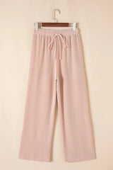 Women's Knit Lounge Set - View 18 | TEVQA