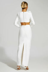 Dellis Flower Bandage Skirt Set - View 8 | TEVQA