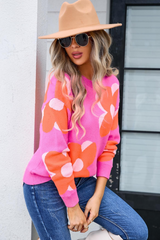 Jacquard Knit Sweater | Dress In Beauty