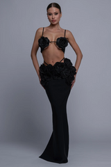 Irma Flower Bandage Skirt Set | Dress In Beauty