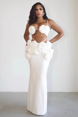 Irma Flower Bandage Skirt Set | Dress In Beauty