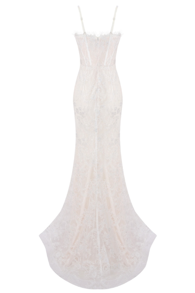 Lace Corset Maxi Dress | Dress In Beauty