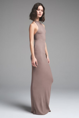 SKIMS Halter Long Dress | Dress In Beauty