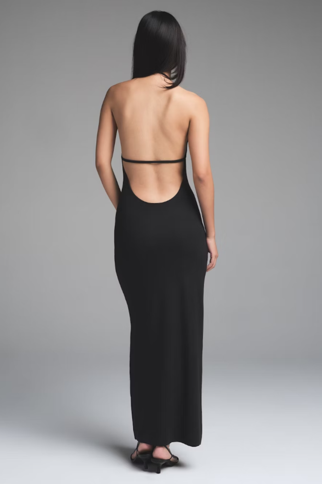 SKIMS Halter Long Dress | Dress In Beauty