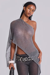 Multiway Knit Cape - View 9 | TEVQA