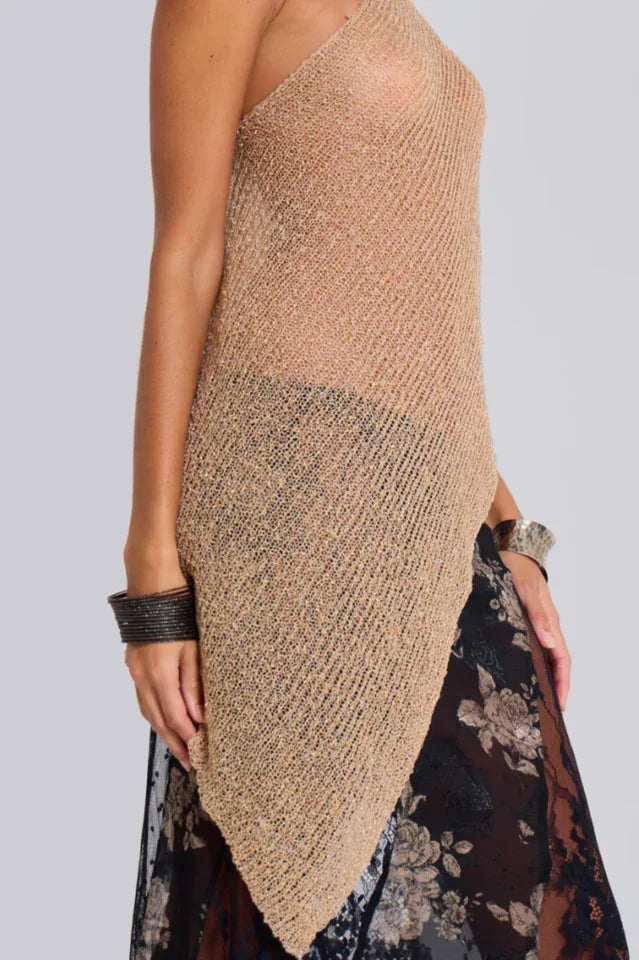 Multiway Knit Cape - View 7 | TEVQA