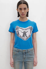 Open YY Hug & Heart Graphic T-Shirt - View 7 | TEVQA