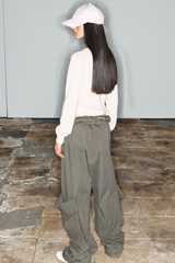 OPEN YY Rolled Waist Cargo Pants | Dress In Beauty