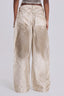 Sand Oil Wash Colossus Jeans - View 6 | TEVQA