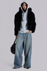 Light Wash Slub XL Colossus Jeans | Dress In Beauty