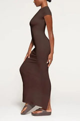 Vintage T-Shirt Maxi Dress - View 6 | TEVQA