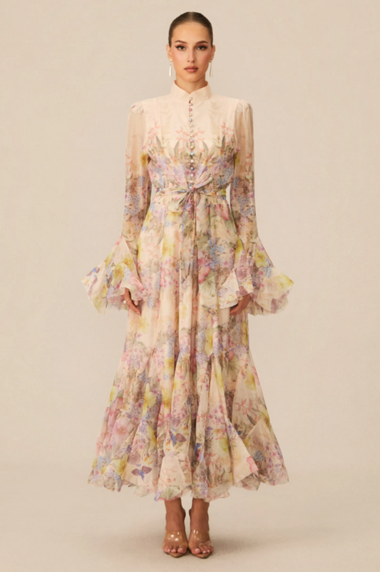 Alessia Floral Print Maxi Dress | Dress In Beauty