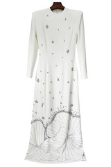 Virginia Diamond Embellished Maxi Dress | Dress In Beauty