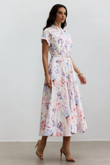 Muriel Floral Print Midi Dress | Dress In Beauty