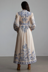 Melody Patterned Print Maxi Dress | Dress In Beauty