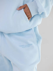 Comfortable fleece joggers with elastic waistband - View 22 | TEVQA