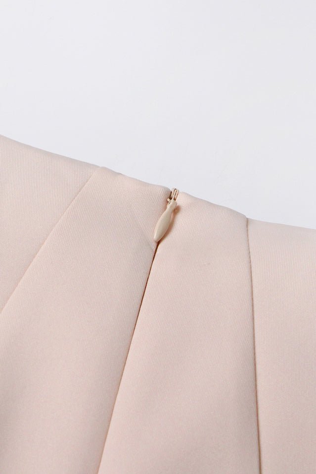 Amira Highend Sleeveless Pleated Dress - Tevqa